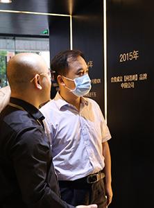 熱烈歡迎海珠區區委書記蔡澍一行蒞臨紐得賽參觀指導